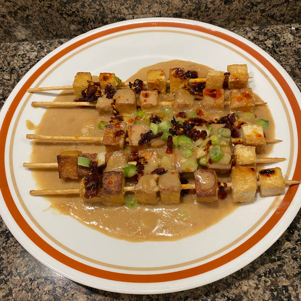 Peanut Tofu Satay