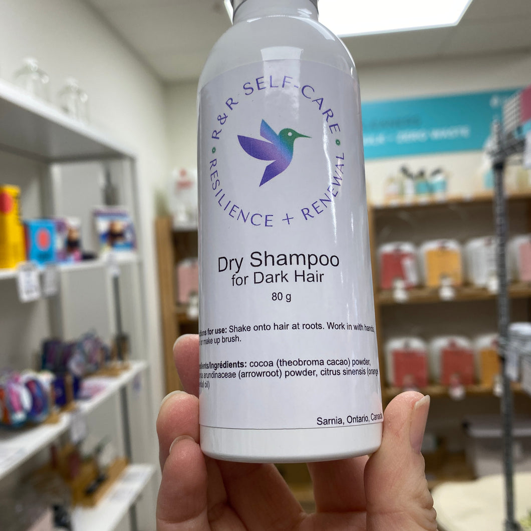 Prefilled Dark Dry Shampoo, R & R Self-Care