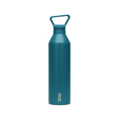 Water bottle, Narrow, Teal, 23oz